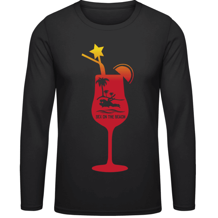 Sex On The Beach Cocktail Long Sleeve Shirt contain pic