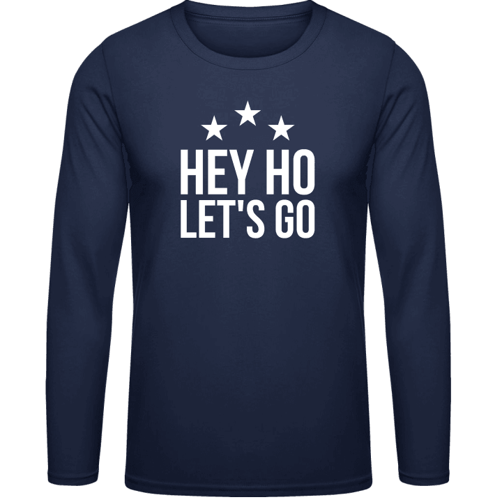 Hey Ho Let's Go Langarmshirt contain pic