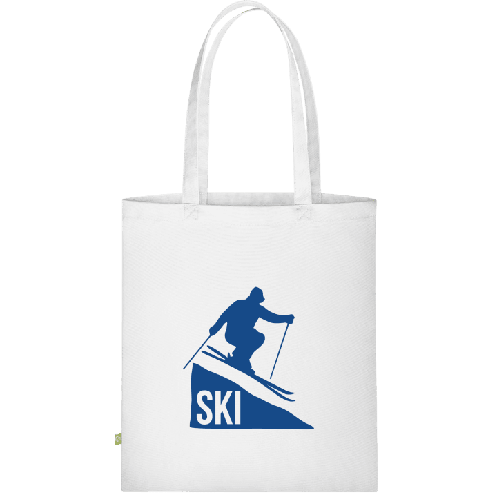 Jumping Ski Stoffen tas contain pic
