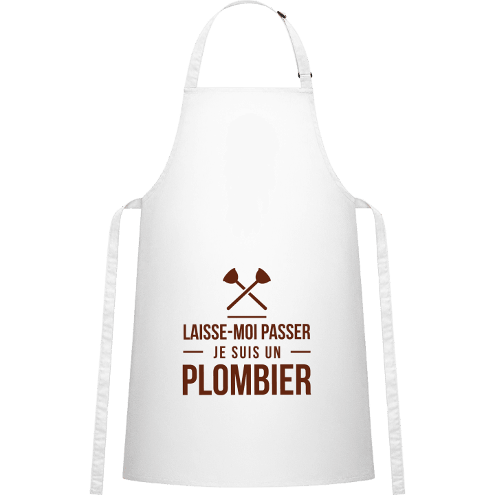 Laisse-Moi Passer Je Suis Un Plombier Kitchen Apron contain pic