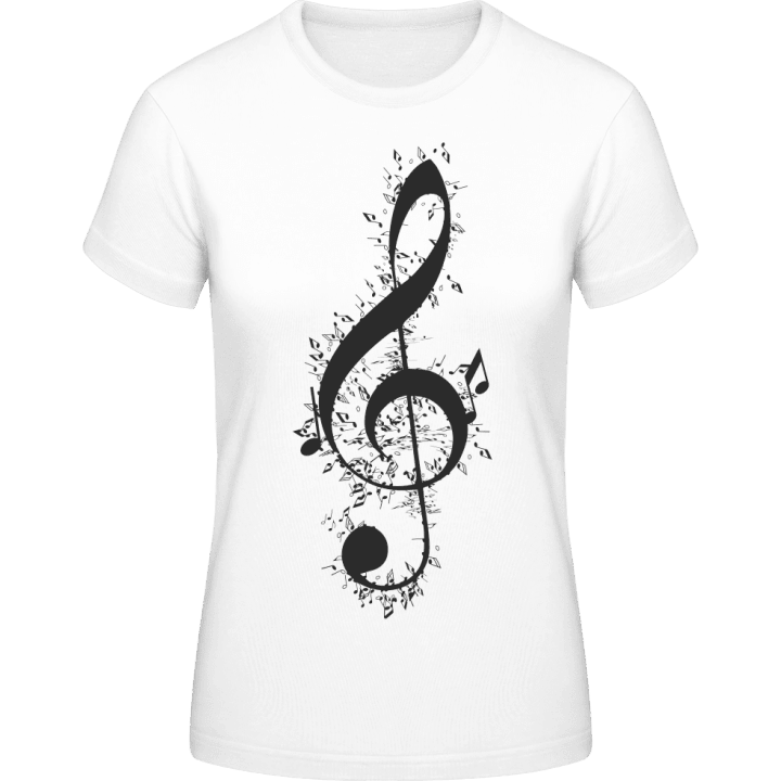 Stylish Music Note T-shirt til kvinder 0 image