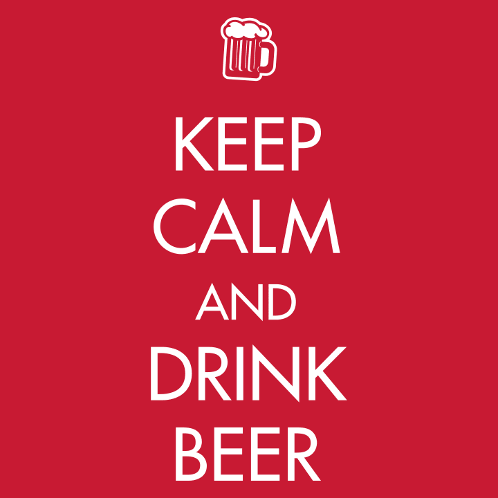 Keep Calm And Drink Beer Langermet skjorte 0 image