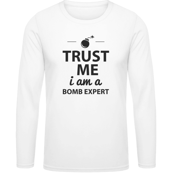 Trust Me I´m A Bomb Expert Långärmad skjorta contain pic