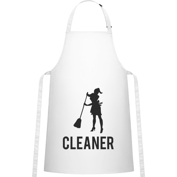 Cleaner Silhouette Delantal de cocina contain pic