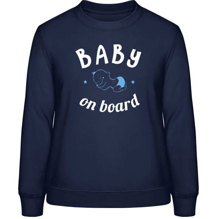 Baby Boy on Board Women Sweatshirt 0 image