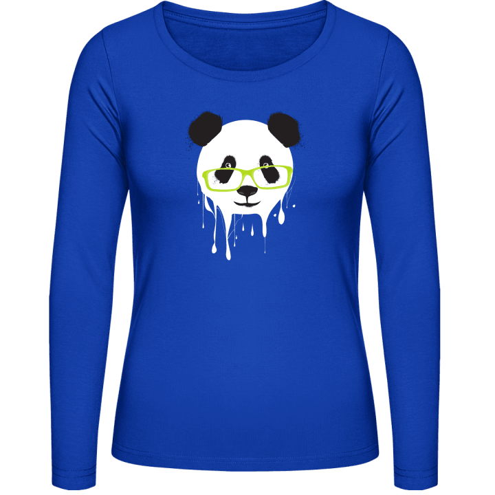 Stylish Panda Frauen Langarmshirt 0 image