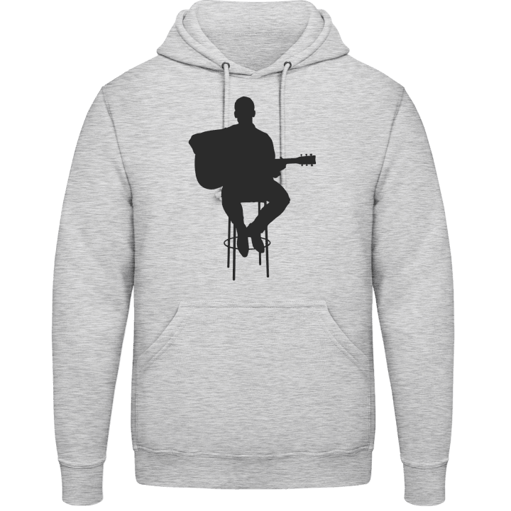 Sitting Guitarist Hoodie contain pic