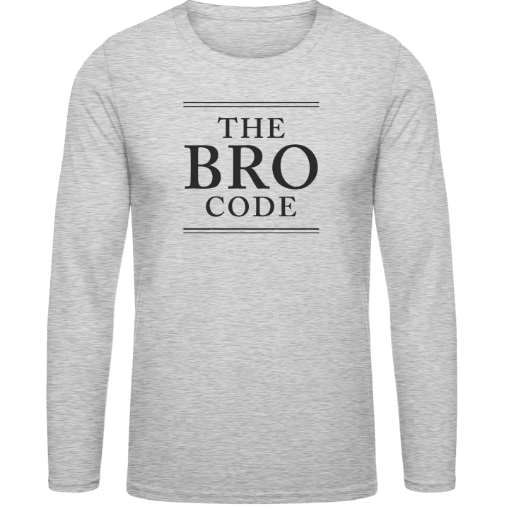 The Bro Code Long Sleeve Shirt 0 image