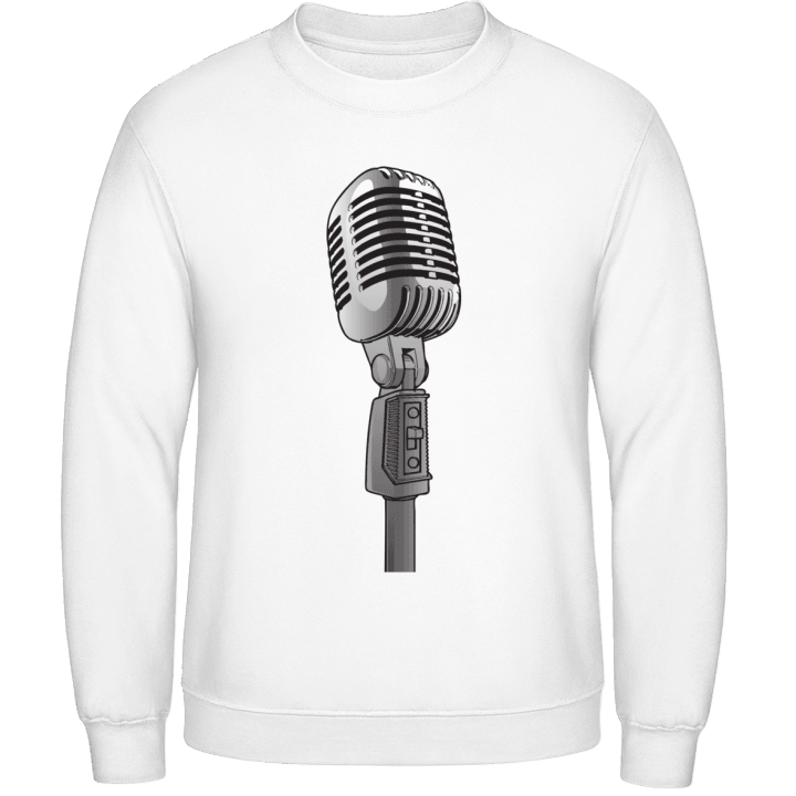 Microphone Logo Sweatshirt contain pic