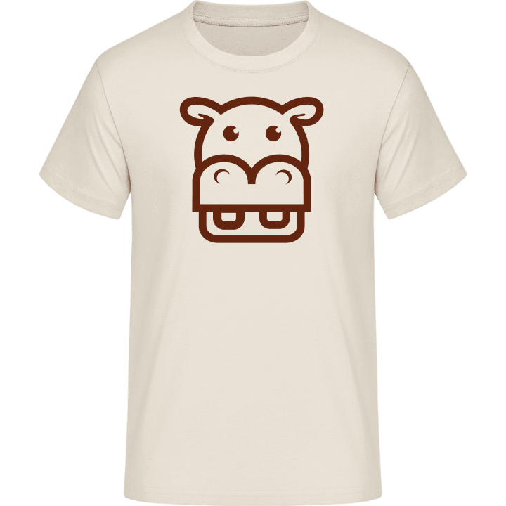 Hippo Face Icon T-Shirt 0 image