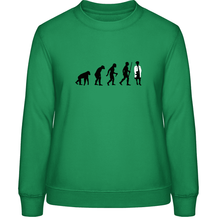 Female Doctor Evolution Sweatshirt för kvinnor contain pic