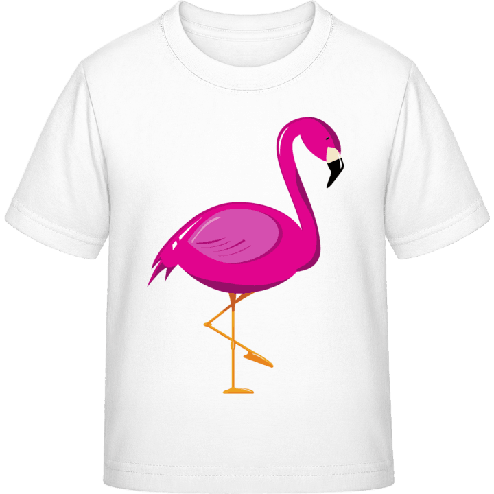 Flamingo Illustration Standing Lasten t-paita 0 image