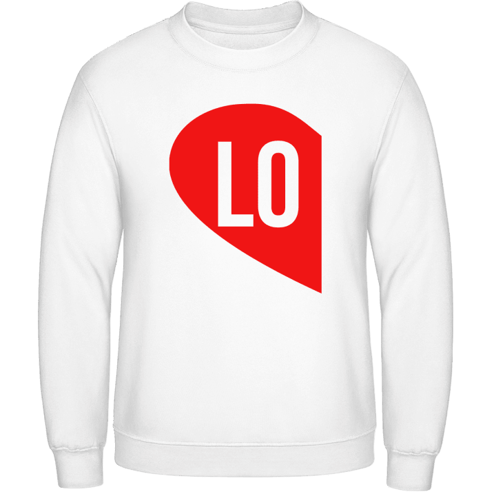 Love Couple Left Sweatshirt contain pic