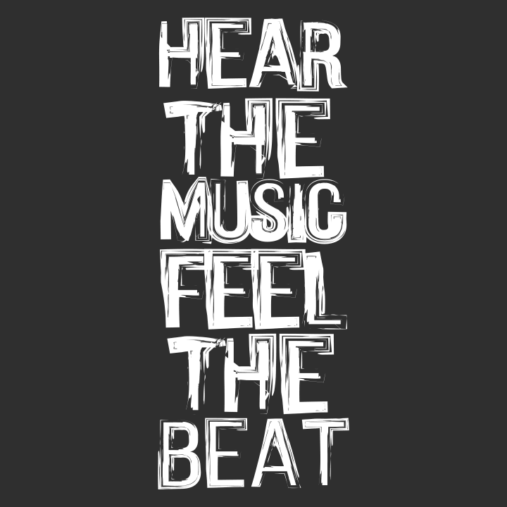 Hear The Music Feel The Beat T-shirt för barn 0 image