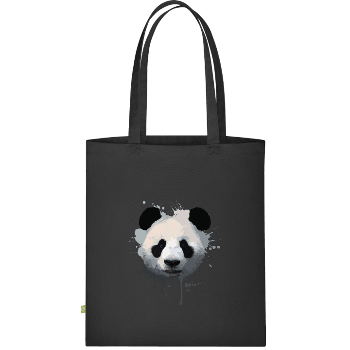 Panda Face Watercolor Borsa in tessuto 0 image