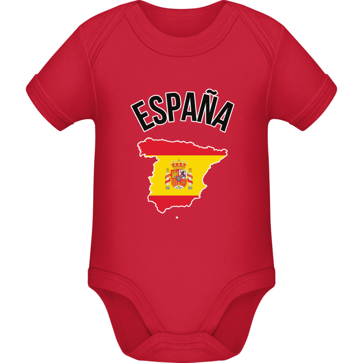 ESPANA Flag Fan Baby Romper contain pic