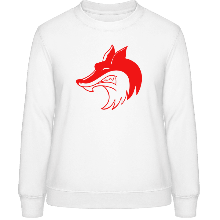 Red Fox Illustration Women Sweatshirt 0 image