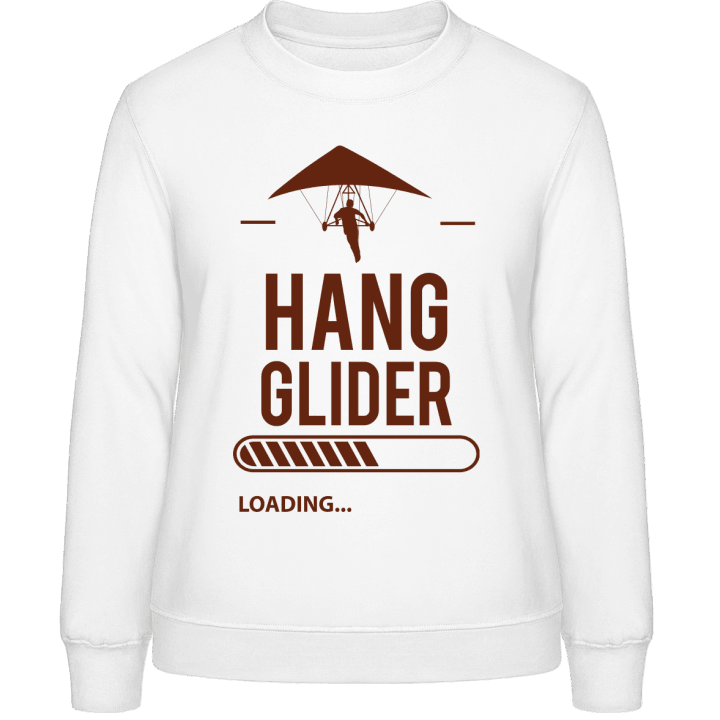 Hang Glider Loading Sweatshirt för kvinnor contain pic