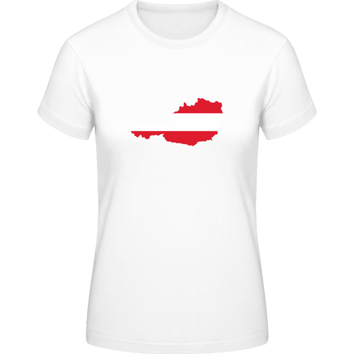 Austria Map T-shirt för kvinnor contain pic