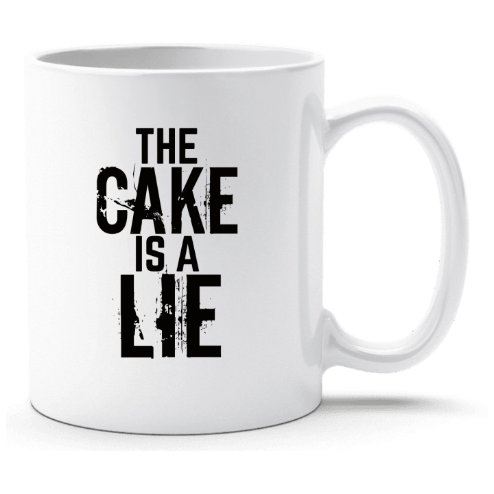 The Cake Is A Lie Logo Tasse 0 image