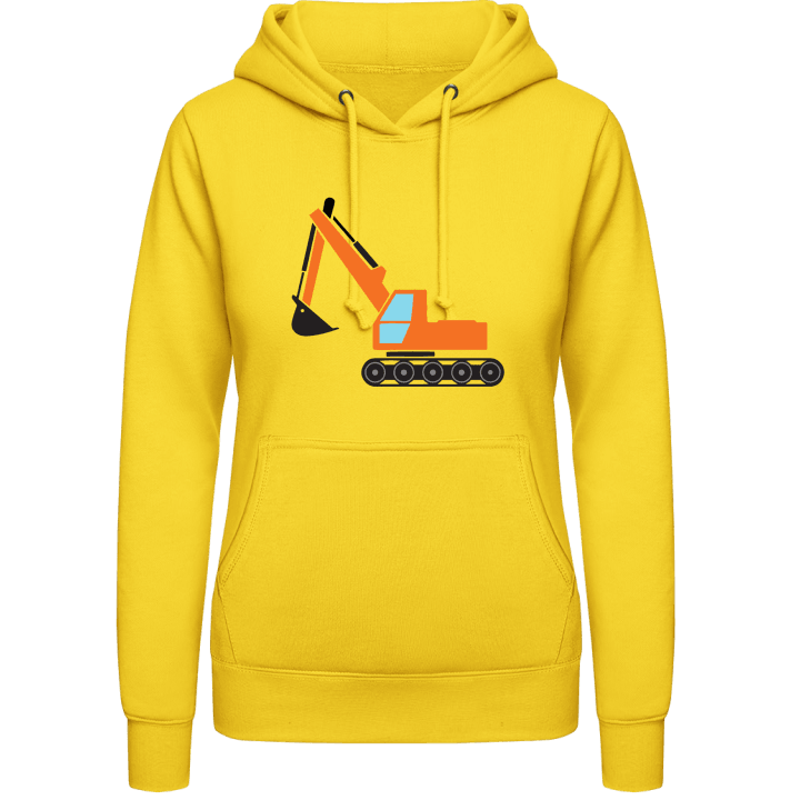 Excavator Construction Vrouwen Hoodie contain pic