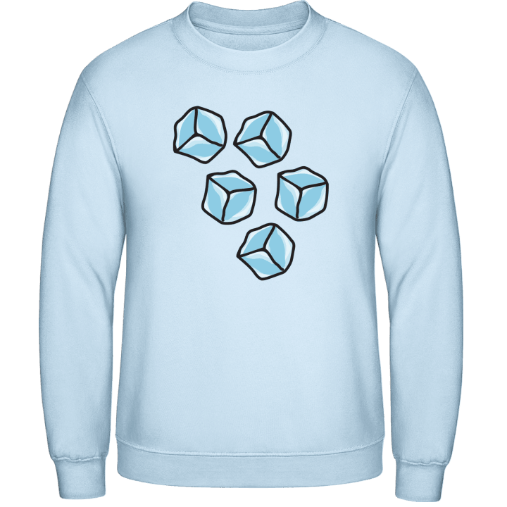 Ice Cubes Illustration Sweatshirt contain pic