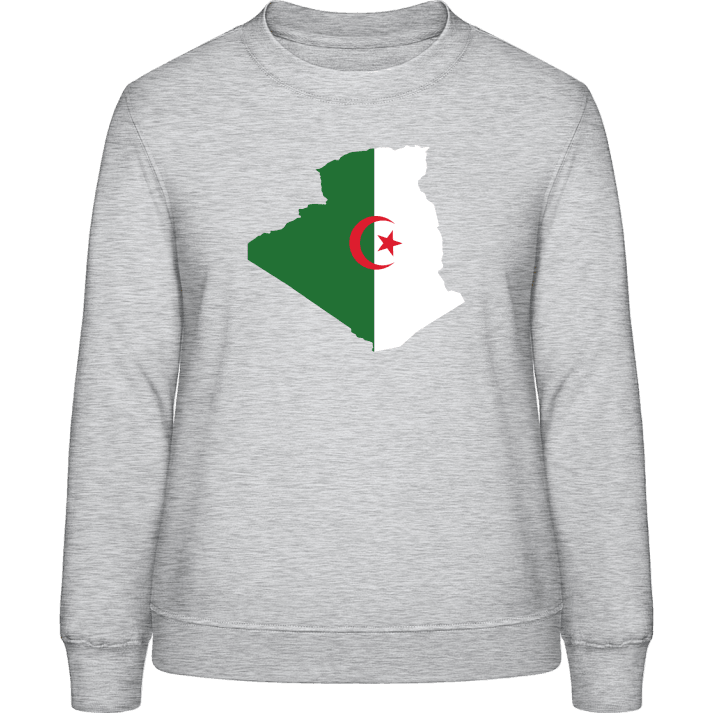 Algeria Map Vrouwen Sweatshirt contain pic