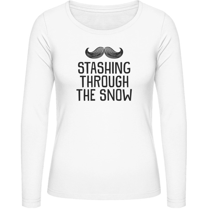 Tashing Trough The Snow T-shirt à manches longues pour femmes 0 image