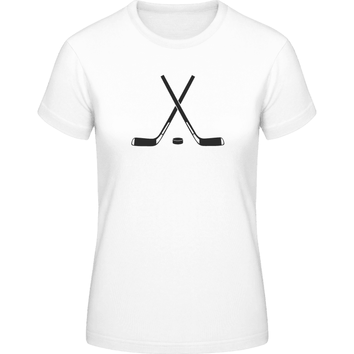 Ice Hockey Equipment Frauen T-Shirt contain pic