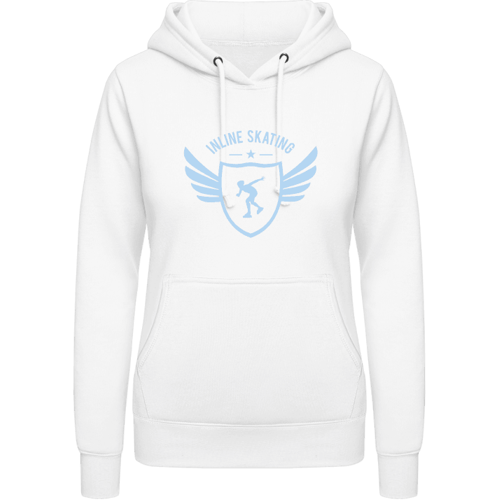 Inline Skating Winged Vrouwen Hoodie contain pic