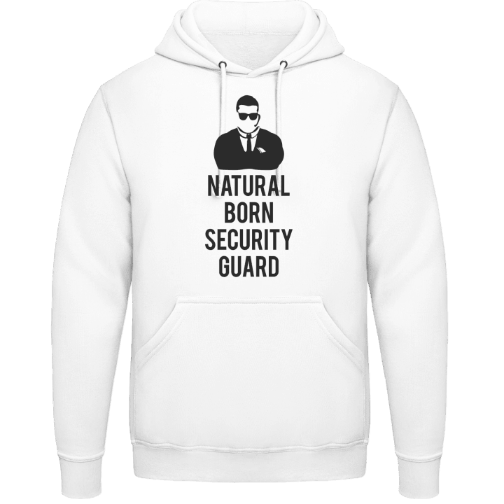 Natural Born Security Guard Sweat à capuche contain pic