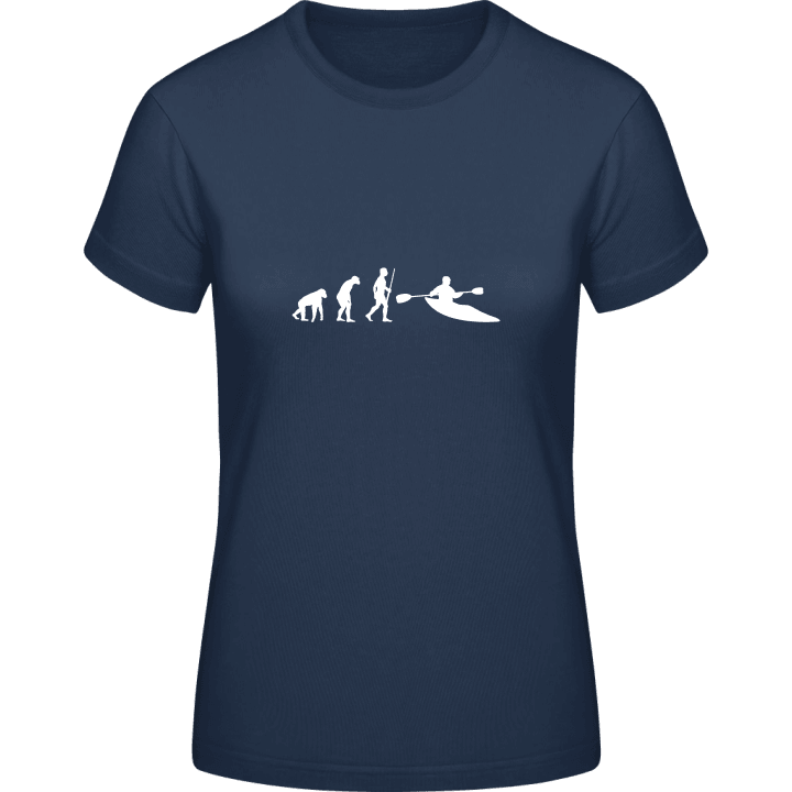 Kayaker Evolution Frauen T-Shirt contain pic