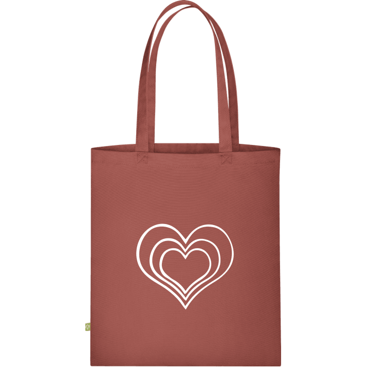 Three Hearts Väska av tyg contain pic