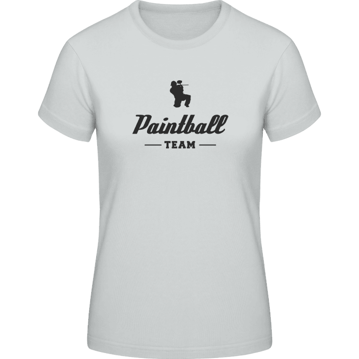 Paintball Team T-skjorte for kvinner contain pic