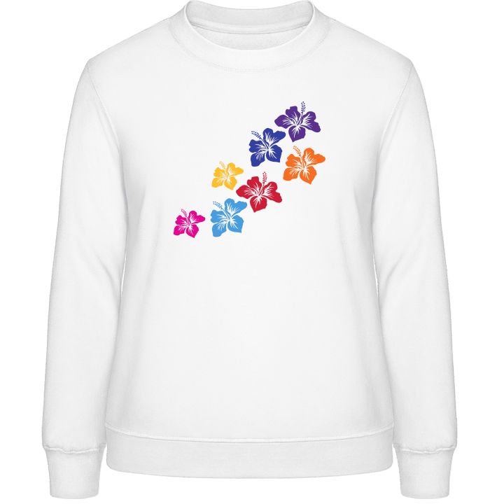 Flowers Illustration Sweatshirt för kvinnor 0 image