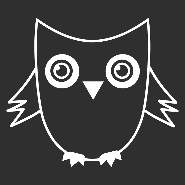 Owl Outline Langarmshirt 0 image