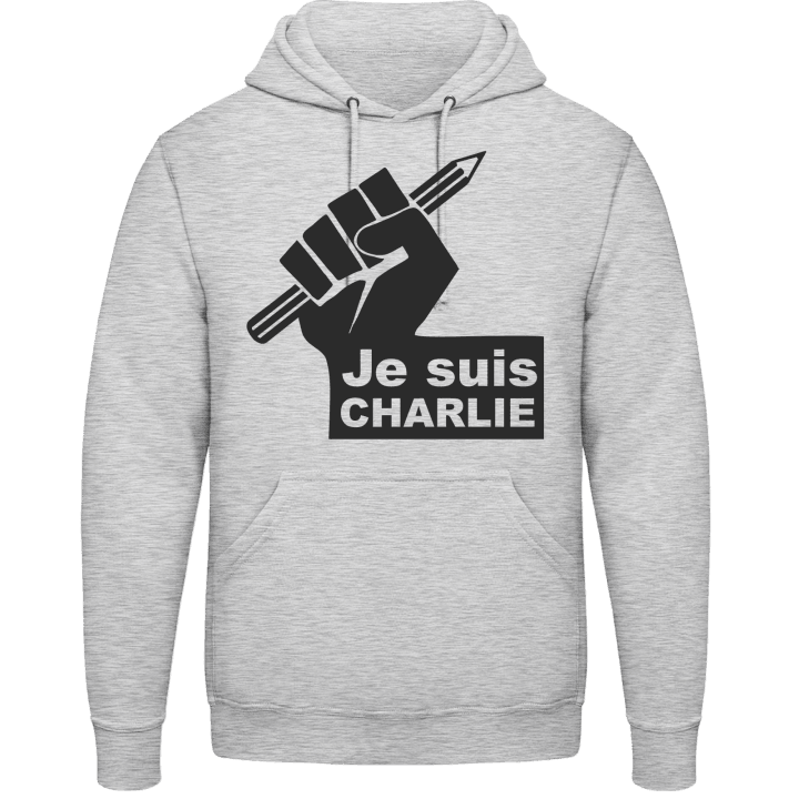 Je Suis Charlie Pen Hoodie contain pic