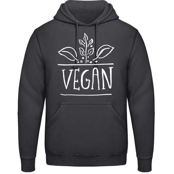 Vegan Illustration Sweat à capuche contain pic
