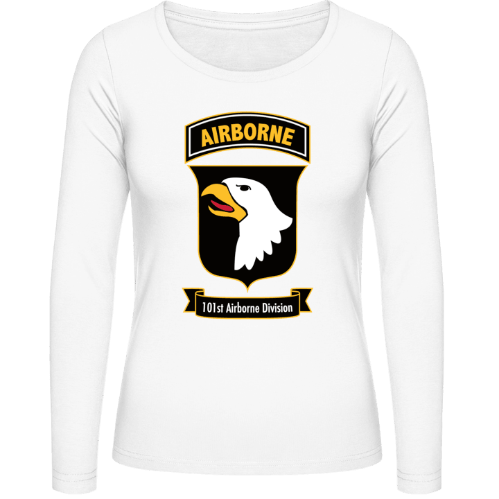 Airborne 101st Division Langermet skjorte for kvinner contain pic