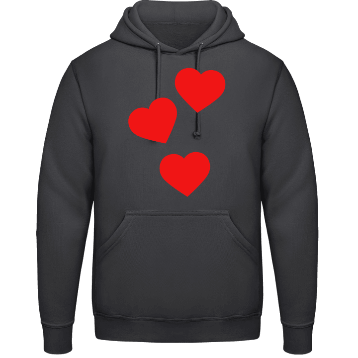 Hearts Composition Hoodie contain pic