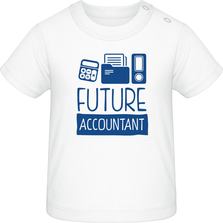 Future Accountant Baby T-skjorte contain pic