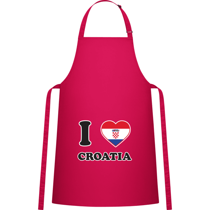 I Love Croatia Delantal de cocina 0 image