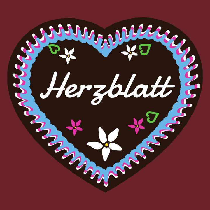 Herzblatt Lebkuchenherz Sweat-shirt pour femme 0 image