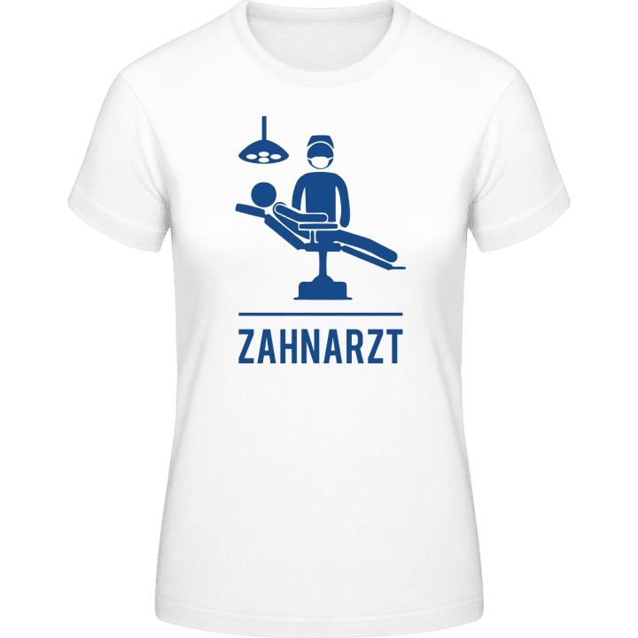 Zahnarzt bei der Arbeit T-shirt för kvinnor contain pic