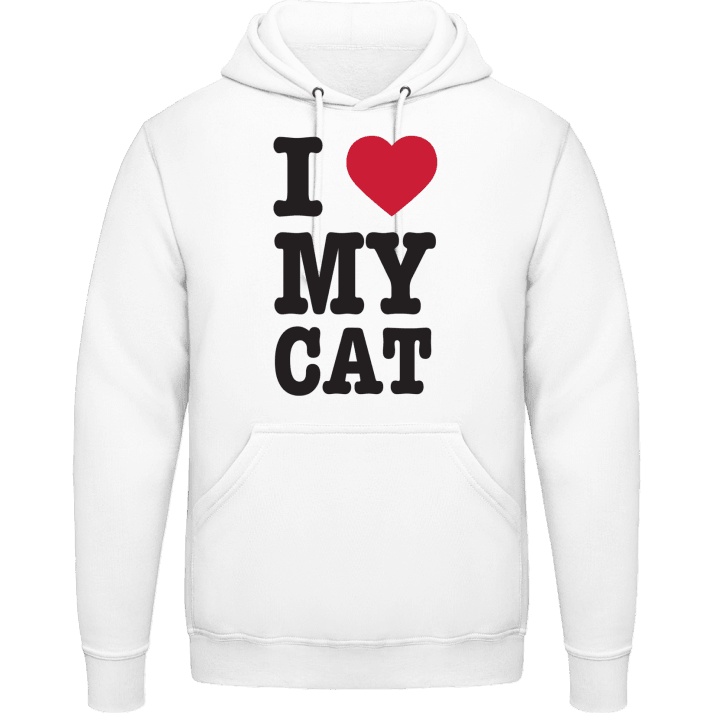 I Love My Cat Sudadera con capucha 0 image