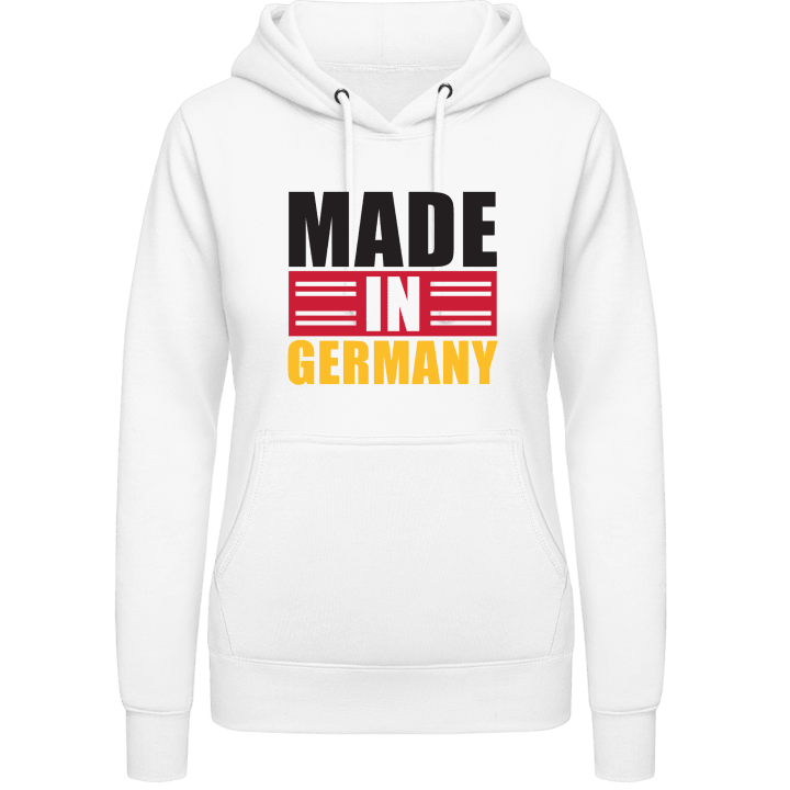 Made In Germany Typo Hoodie för kvinnor 0 image