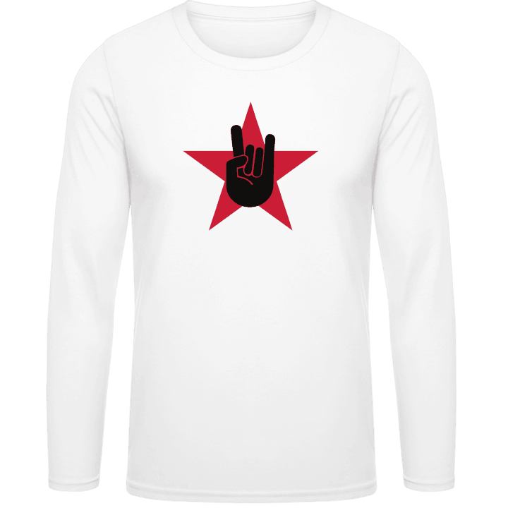 Rock Star Hand Long Sleeve Shirt contain pic