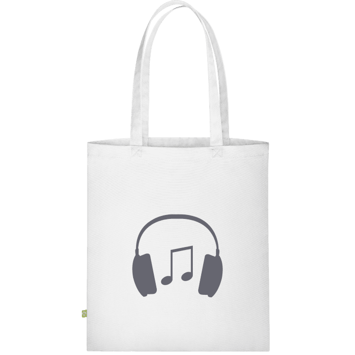 Headphones with Music Note Stofftasche 0 image