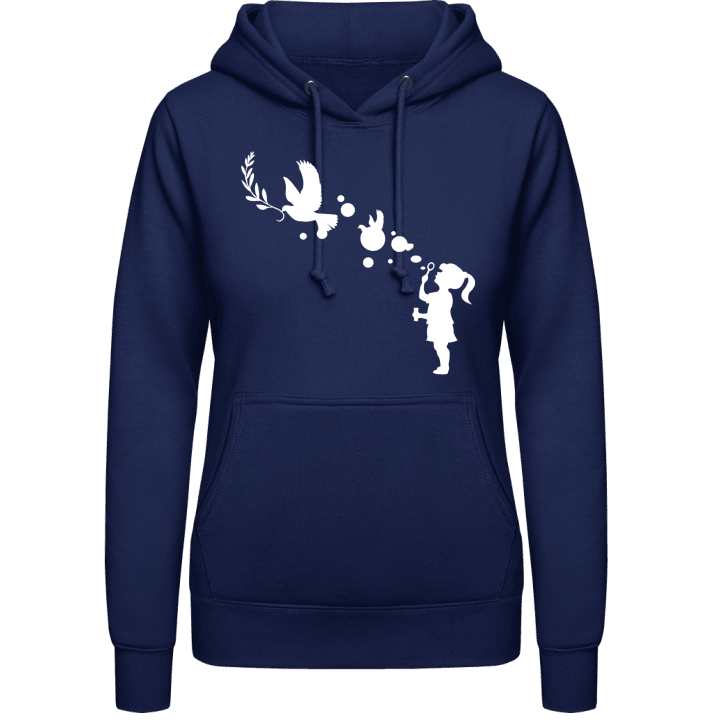 Peace Bubbles Vrouwen Hoodie contain pic