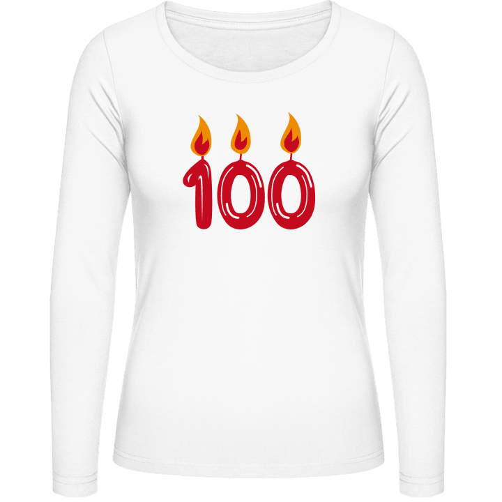 100th Birthday Langærmet skjorte til kvinder 0 image